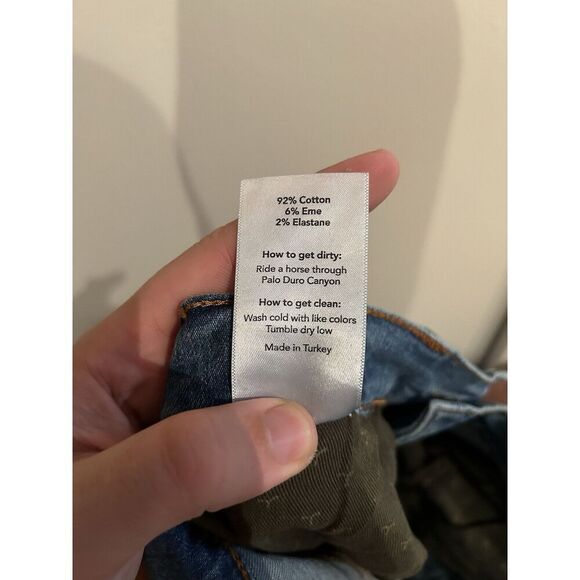 Tecovas Mens Size 34x32 Standard Fit Denim Blue Jeans Cowboy Western - Picture 6 of 8